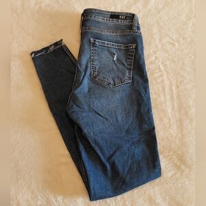 🌺 Like New KUT "Mia" Hight Rise Toothpick Skinny Jeans